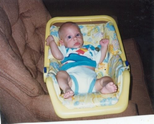 Photo of baby Nick Rugari